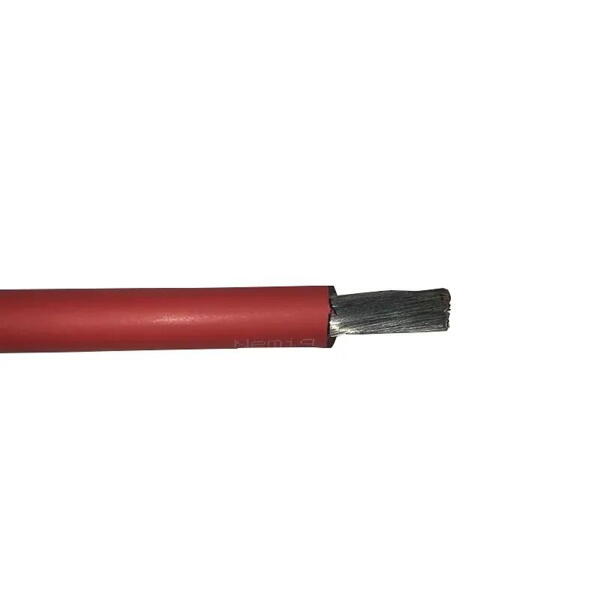 Kabel fortinnet 25 mm² rød /m