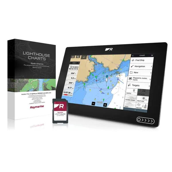 Raymarine LightHouse elektroniske kort over Middelhavet