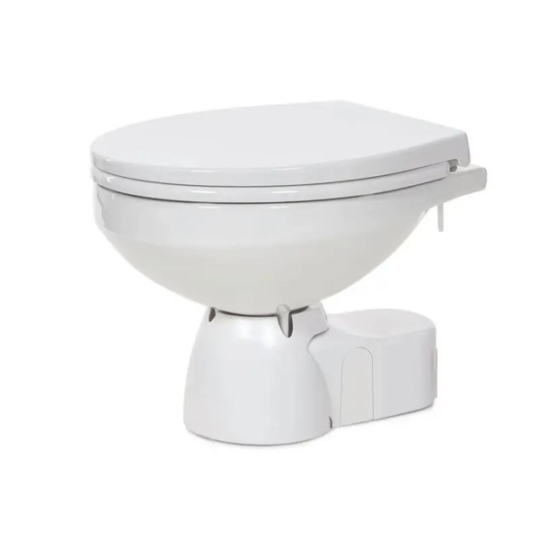 Toilet Jabsco 12V Quiet Flush E2, Stor skål