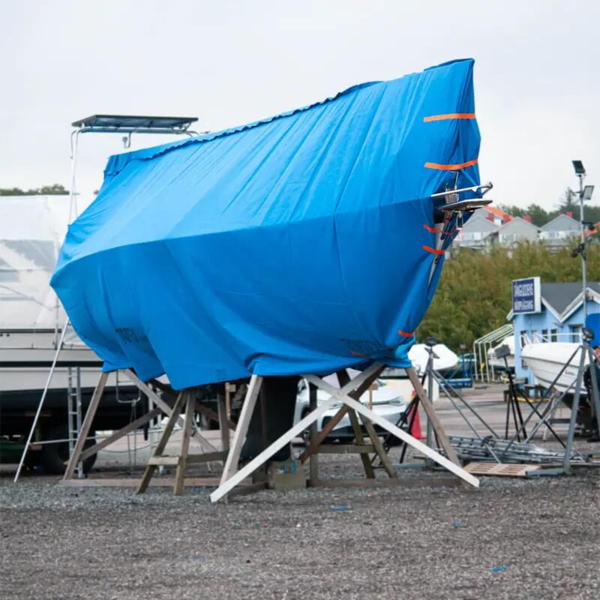 Bådpresenning 7x10 m Toptex Blue Cover