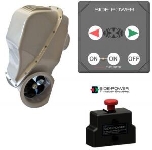 Side-Power Sleipner SX100 Plus Agterpropel med Touchpanel & Automatisk hovedstrømsafbryder