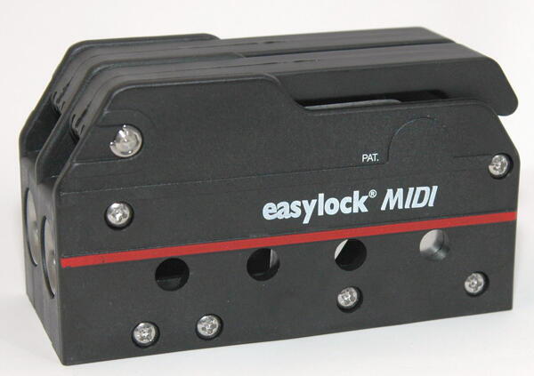 Easylock MIDI i Sort. Til 2 liner