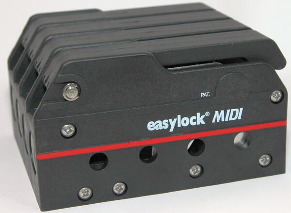 Easylock MIDI i Sort. Til 4 liner