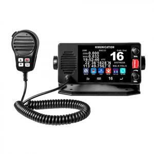 HIMUNICATION HM TS18 VHF Radio Klasse DSC D m GPS, NMEA2000 og mutifunktions Touch Display