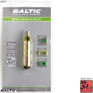 10g CO2 Cylinder m clips BALTIC 2410