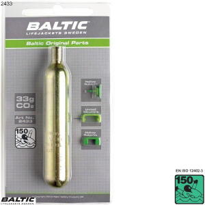 33g CO2 Cylinder m clips BALTIC 2433
