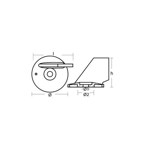 Suzuki anode kit 40-50HK ALU