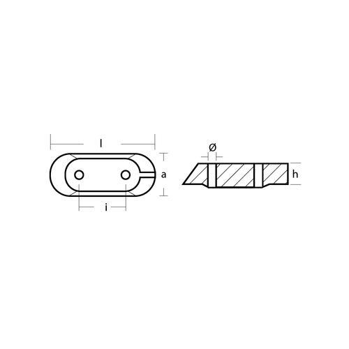 ANODE SÆT YAMAHA 40-60HK ALU