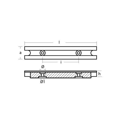 ANODE SÆT YAMAHA 80-100HK 2T ZN