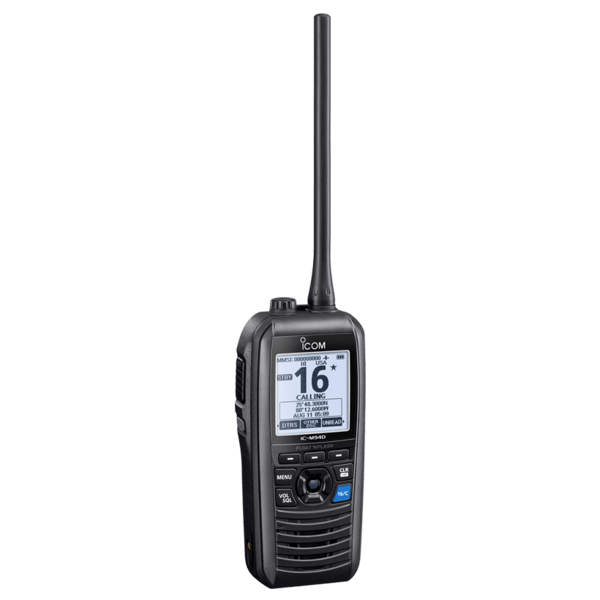 Icom IC-M94DE Flydende Håndholdt VHF med GPS, DSC og AIS med en effekt på 5W.