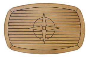 Bordplade Teak 93X60Cm