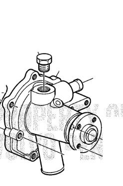 Ferskevandspumpe til Volvo Penta D1-30F