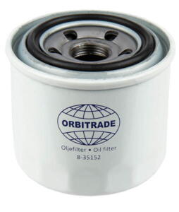 Orbitrade Oliefilter - Erstatter Yanmar 119305-35151 / 119305-35170