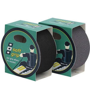 Psp soft grib tape antiskrid tape sort 50mm x 4m
