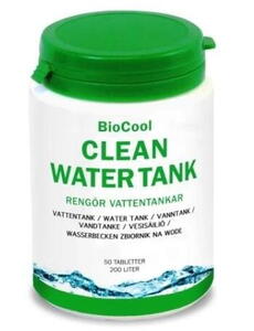 BioCool Clean Water Tank 50 tabletter